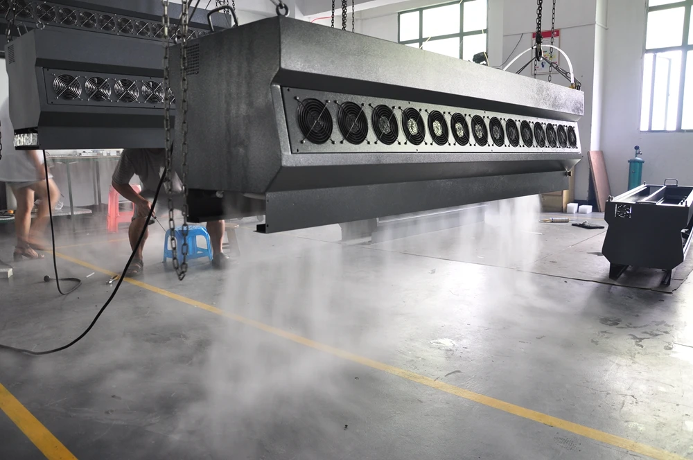 3D fog Screen Gigertop 3D противотуманный экран машина подвесная водяная занавеска Фото Видео Логотип Играть водная противотуманная занавеска пульт дистанционного управления чехол - Цвет: 3D fog Screen
