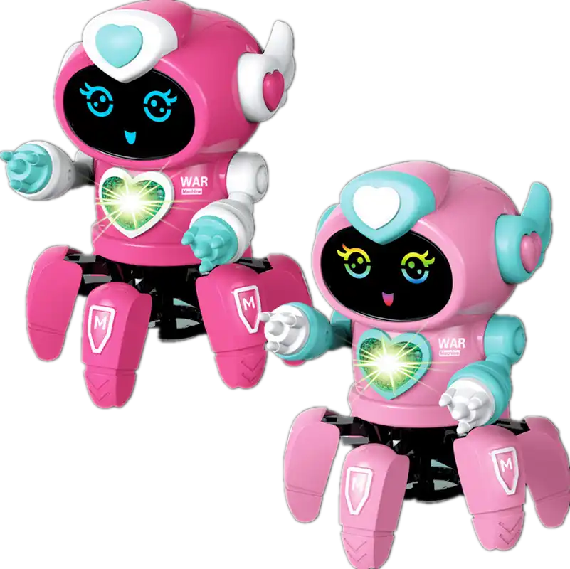 スマートダンスおもちゃロボット6爪ダンススマートロボットのled音楽ニーナロボット子供のおもちゃ誕生日ギフト Electronic Pets Aliexpress