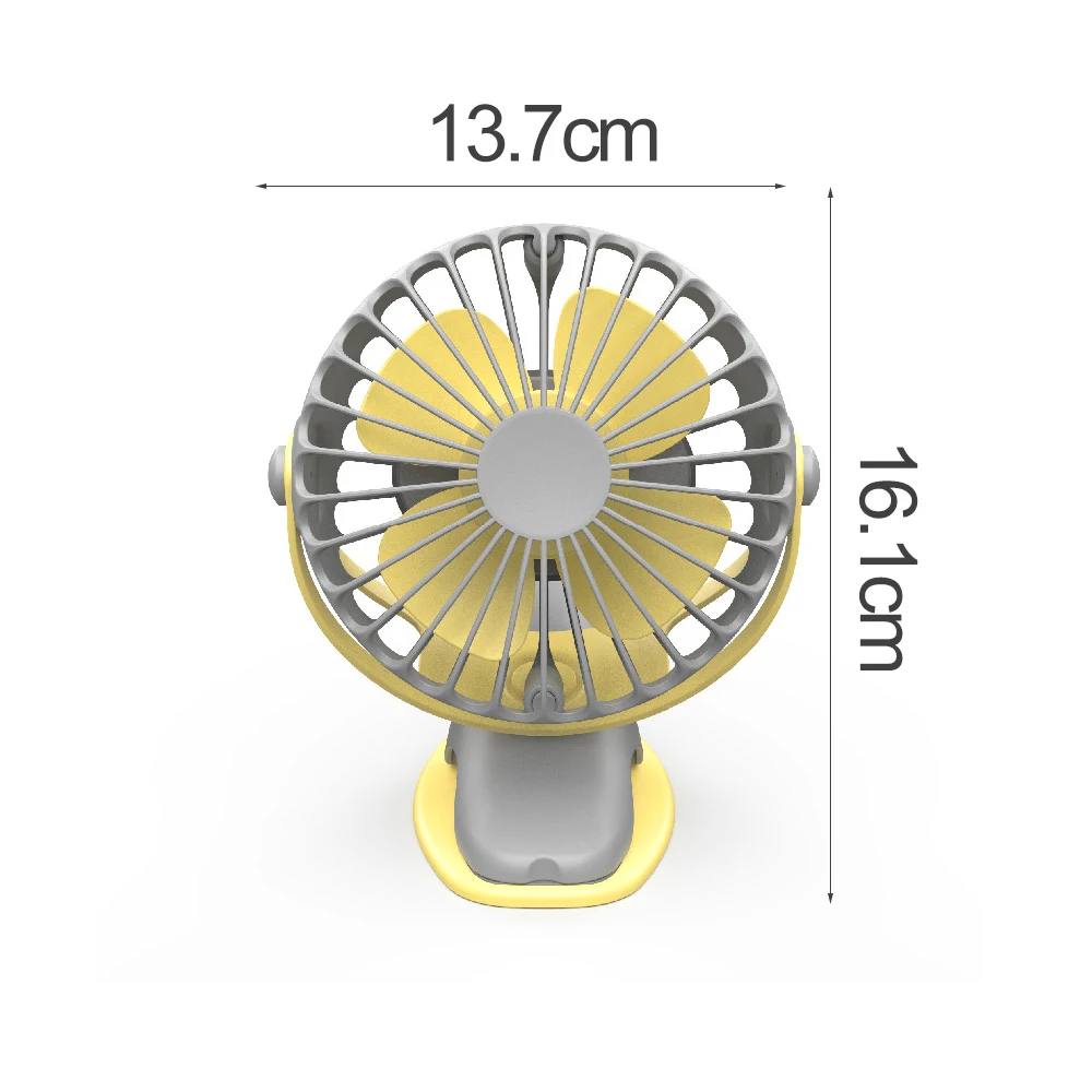 Летний кулер портативный вентилятор ручной USB перезаряжаемый Мини Складной для