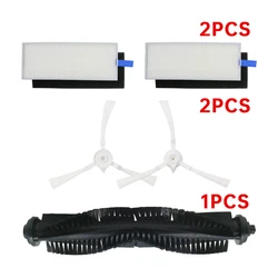 Pièces de rechange pour aspirateur robot Qihoo 360 S6, brosse principale, filtre HEPA, brosse en rouleau, brosse latérale, vadrouille en tissu, accessoires 