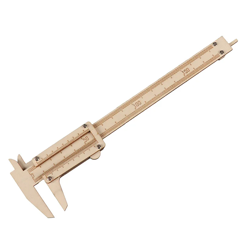 DIY Vernier Caliper Wooden Physics Experiments Science Stem Model Kits
