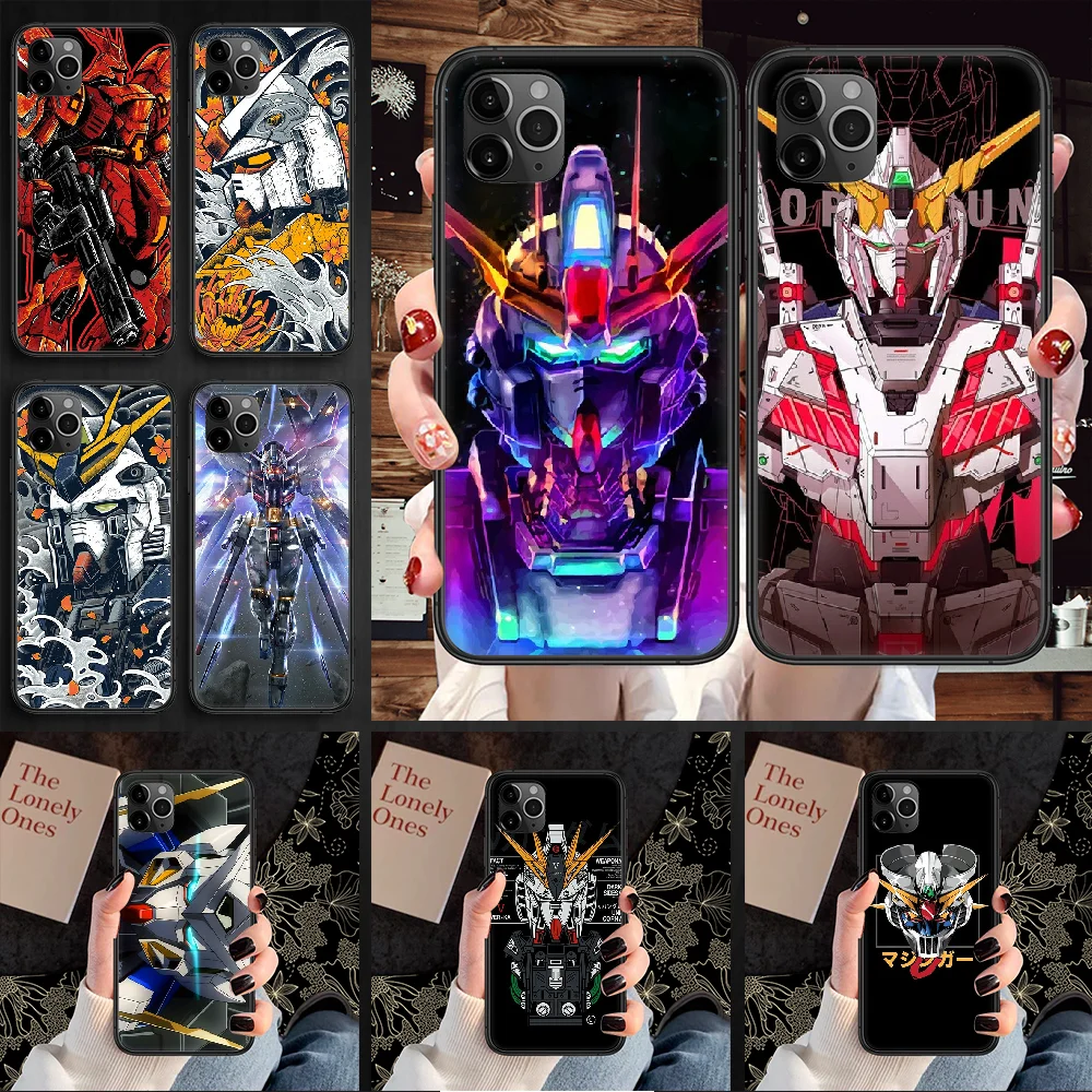 Чехол для телефона с роботом Gundam корпус корпуса iphone 5 5s se 2 6 6s 7 8 12 mini plus X XS XR 11 PRO MAX