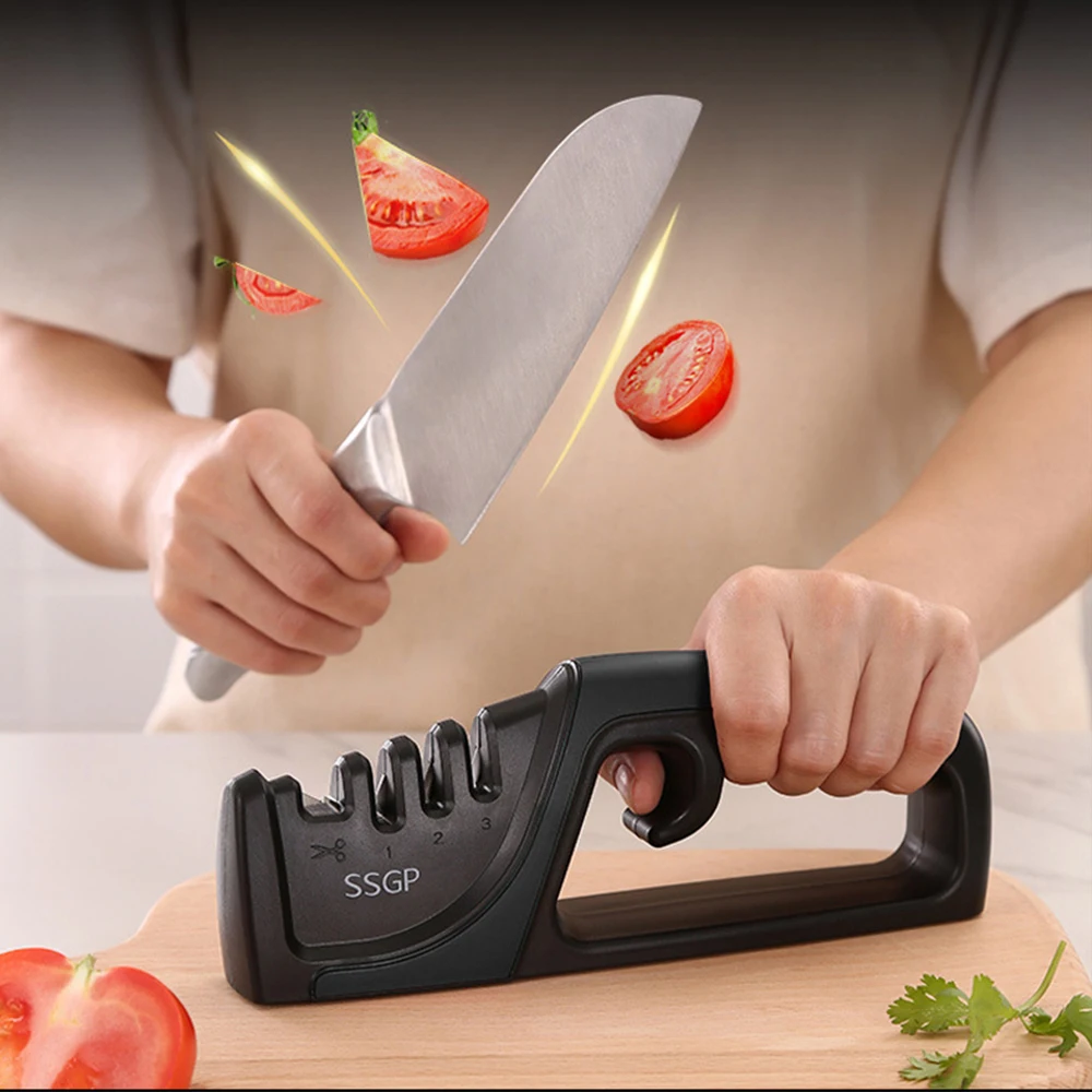 Прочный Профессиональный Европейский точилка кухонный камень для заточки ножей инструмент Керамический Алмаз Вольфрамовая сталь точильный камень аксессуары