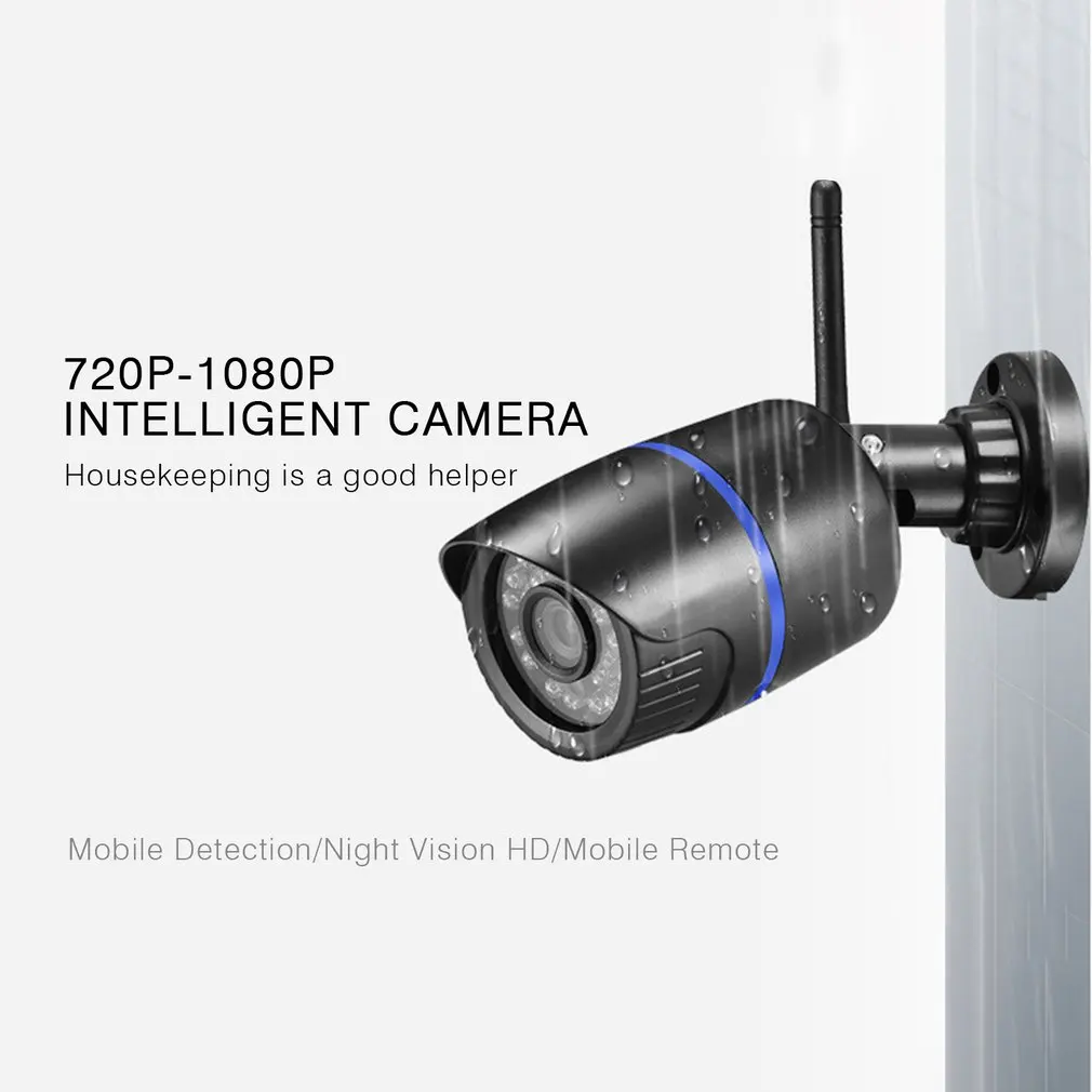 Беспроводная wifi ip-камера 1080P HD сетевая камера видеонаблюдения/наружная безопасность ИК-камера ночного и наружного дома ночного видения HD
