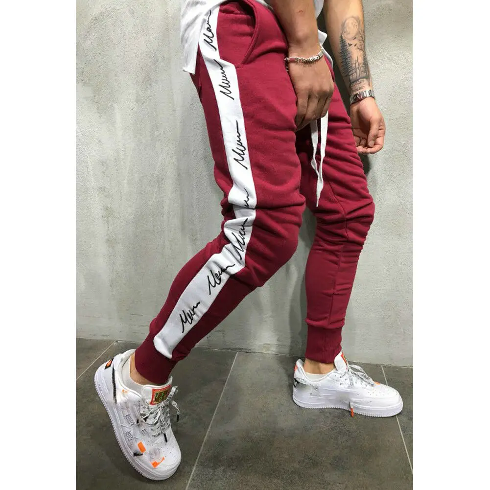 Лидер продаж 2019 новые модные трендовые мужские зауженные длинные брюки карандаш