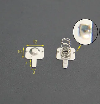 

AA Battery Cassette Box spring contacts Positive and negative 100pair