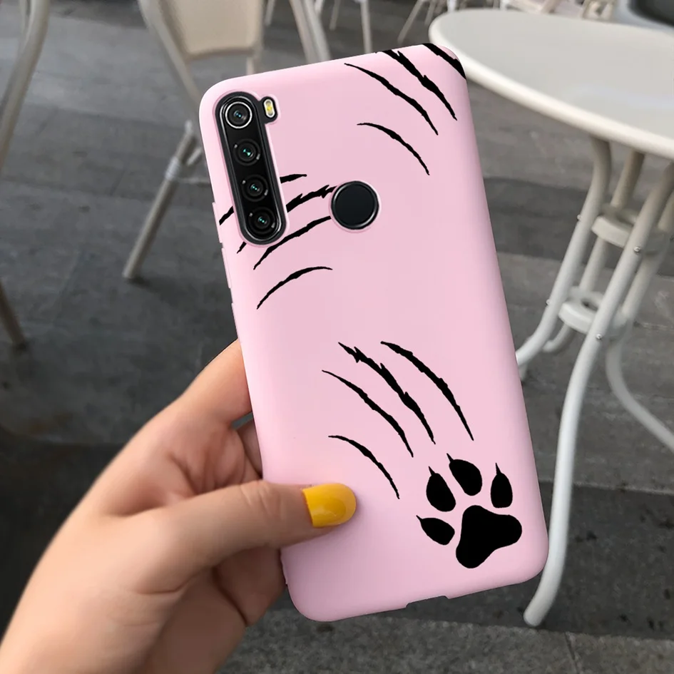 For Fundas Xiaomi Redmi 8A Note 8 Pro Case Cute Cartoon Silicone Pattern Back Cover For Redmi Note 8 Pro Redmi8 A8 8 A Phone Bag xiaomi leather case card Cases For Xiaomi