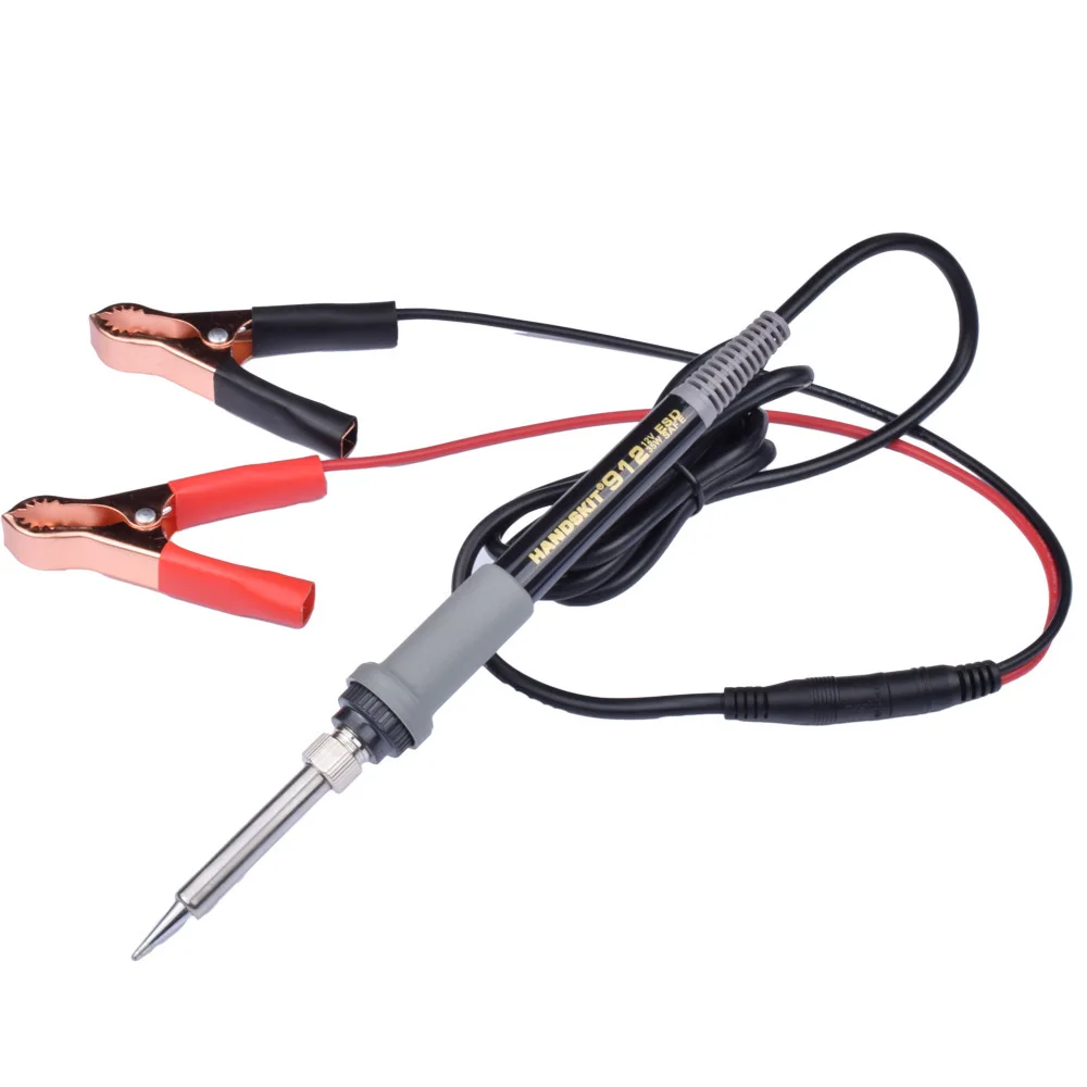 

912 Electric Iron Internal Heated 35W Soldering Iron Kit Car Mounted Constant Temperature Low Voltage Luo Stylus Car Welding Too
