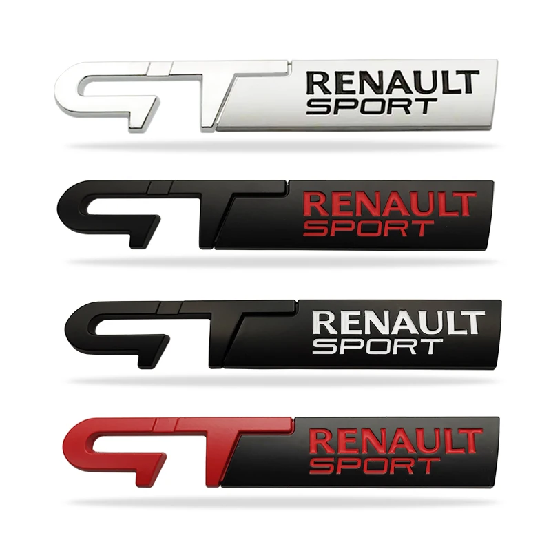 Металлическая 3D наклейка GT SPORT украшение-эмблема для RENAULT Line MEGANE 2 3 CLIO Duster Logan Laguna