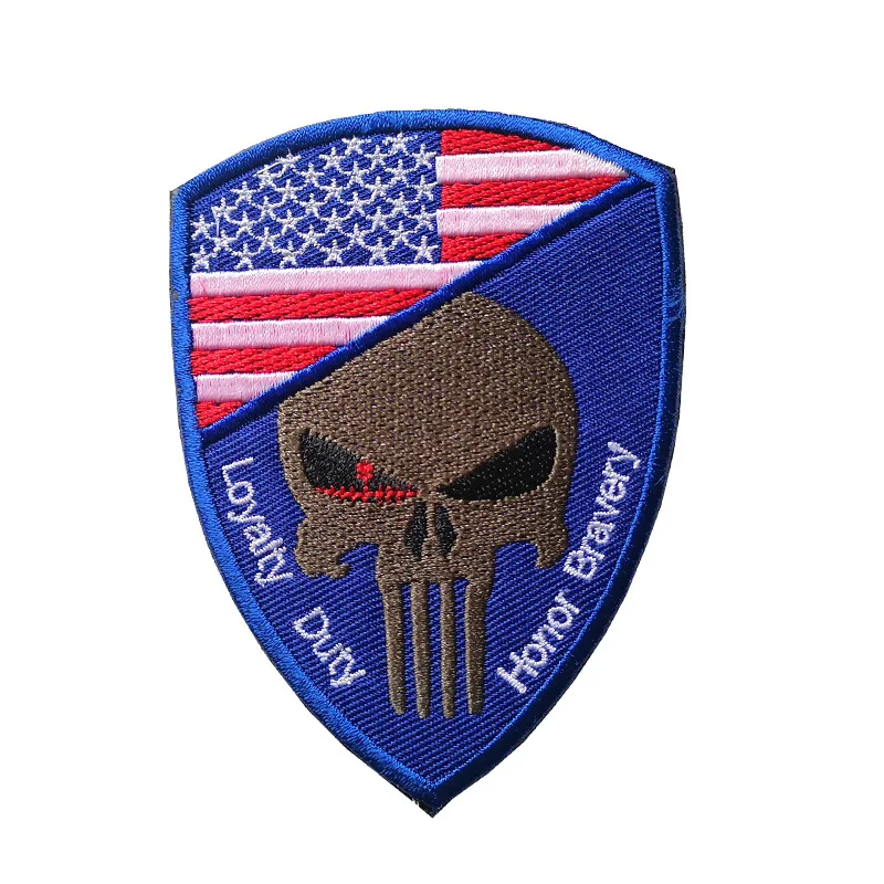 3D знак вышивка армейские наклейки на плечо липучках плечо|Заплатки| |
