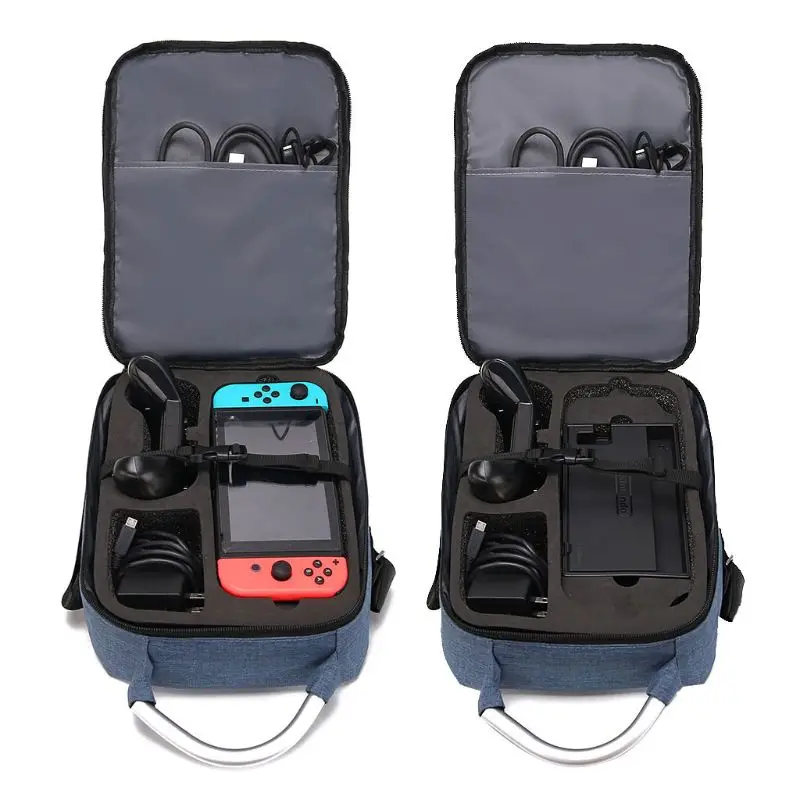 

Portable Waterproof Oxford Shoulder Bag Anti Shock Storage Crossbody Bag Case for Nintend Switch Accessories