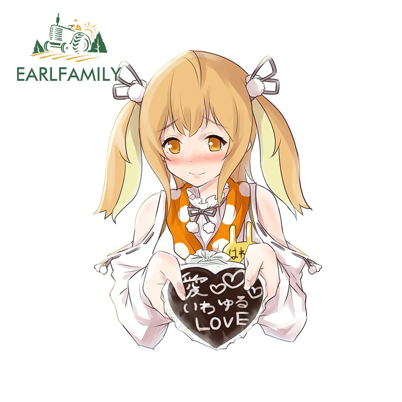 EARLFAMILY 13 см x 9 для Haneru канал Виниловая пленка оклеивания автомобилей Обёрточная