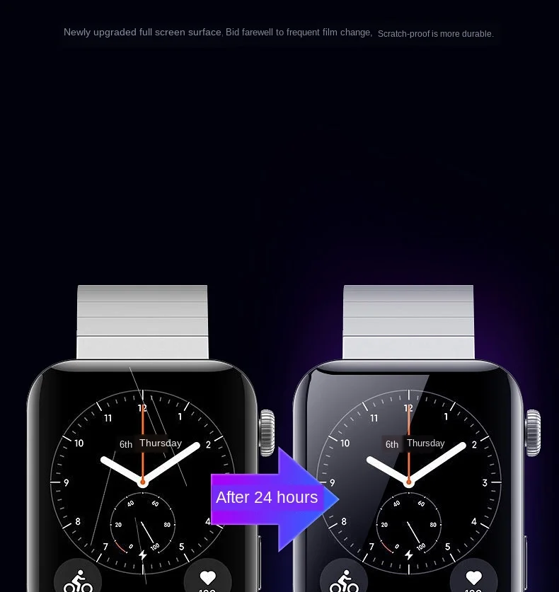 2 шт Защитная пленка для xiaomi smart watch пленка Взрывозащищенная/устойчивая к царапинам защита mi watch стекло(не закаленное стекло