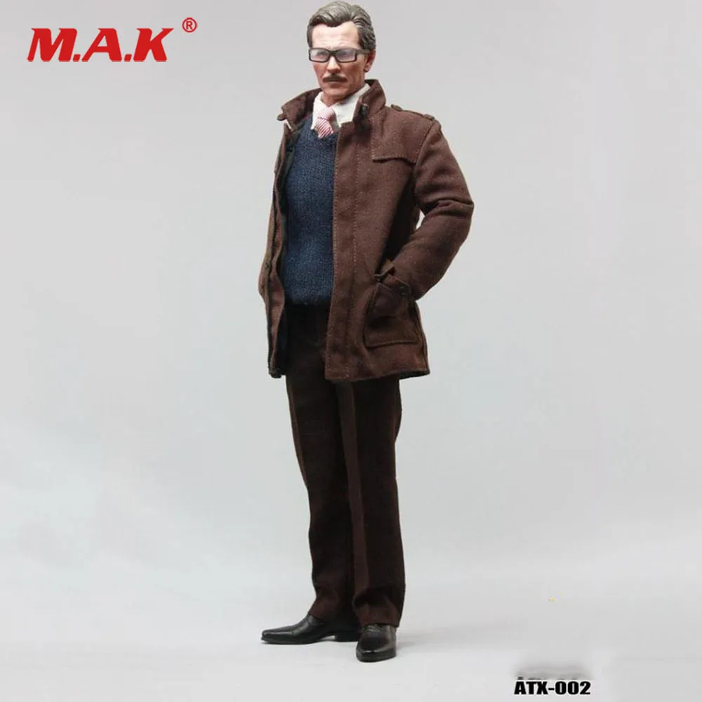 

ATX002 1/6 Scale Male Figure Clothes Gotham City Police Commissioner Gordon Coat Suit Model for 12 inches Action Figure DIY