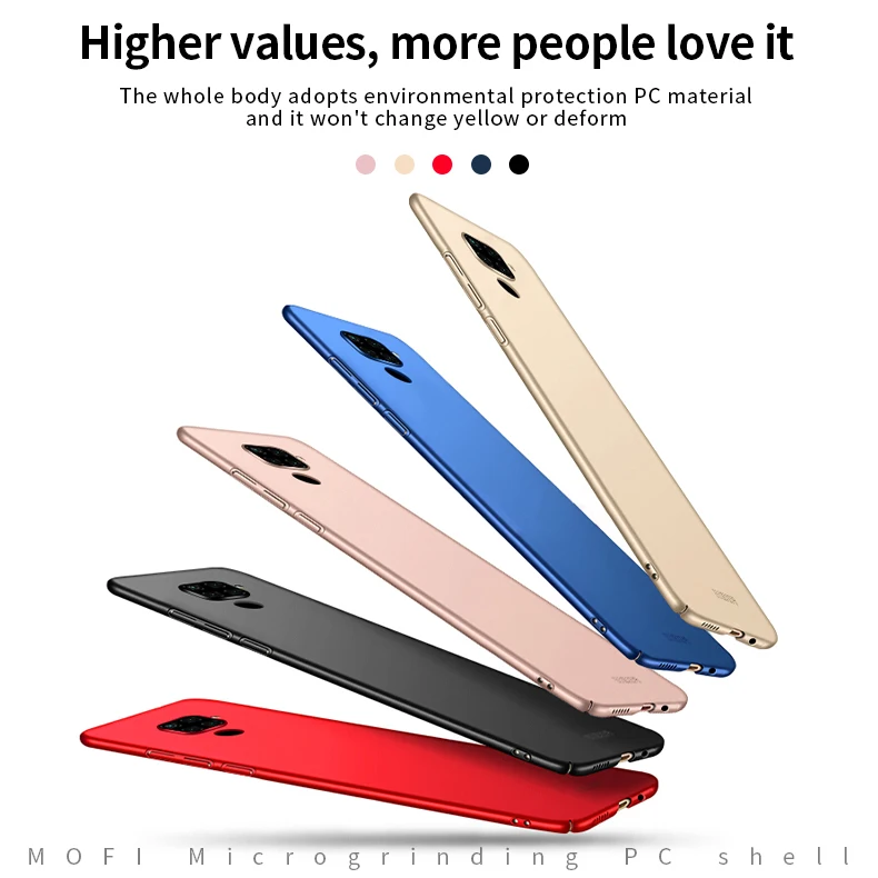 MOFi для huawei Nova 5i Pro Чехол для ПК Жесткий Роскошный защитный чехол для huawei Nova 5i Pro Fundas Phone Shell