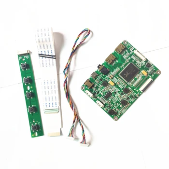 

For B173HTN01.0 B173HTN01.1 1920*1080 laptop screen 2mini HDMI 30-Pin EDP 5V micro USB WLED LCD monitor controller board DIY kit