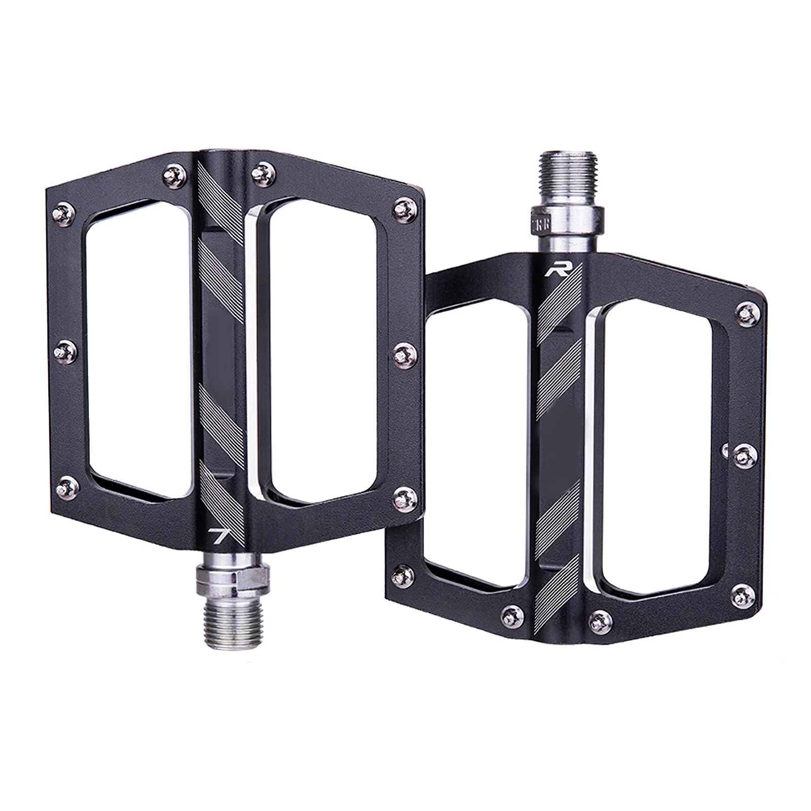 Oil Slick Mountain Bicycle Pedals MTB Platform Aluminum Road Bike Pedals Bearing Anti Silp BMX