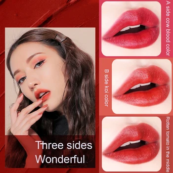 

2019 Women Matte Lipstick Velvet Texture Moisturizing Lipstick Long-Lasting Smooth Lip Stick