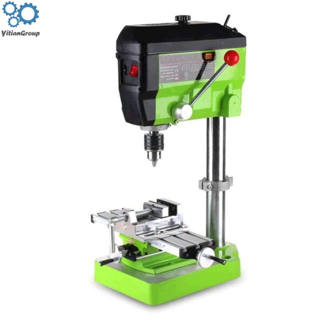 $125.4 220V Quality Mini Electric Drill 5168E DIY Variable Speed Micro Drill Press Machine 680W Bench Electric Drilling Machine