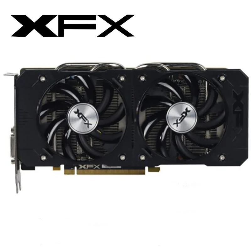 Видеокарта XFX R9 380 для AMD Radeon 380X б/у 4 Гб | Компьютеры и офис