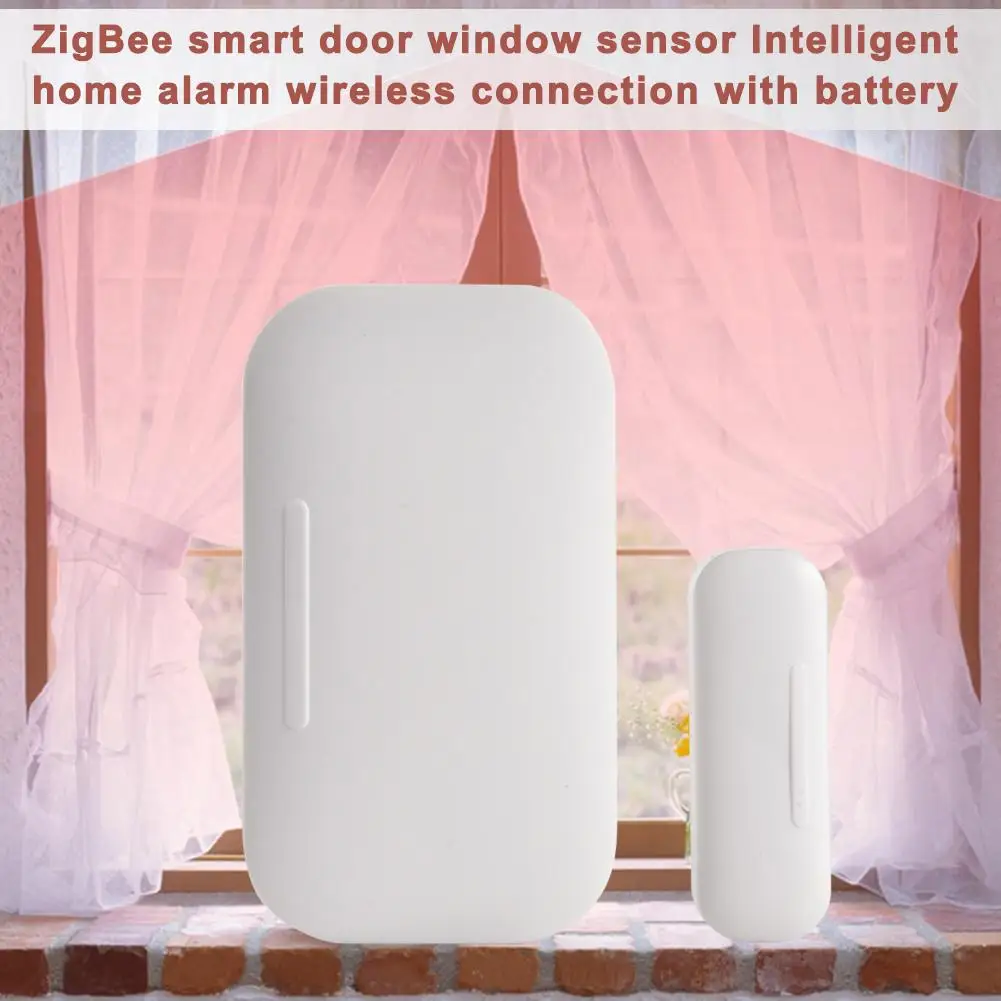 Для ZigBee умный дверной оконный датчик дистанционного управления мобильным телефоном R интеллектуальная беспроводная домашняя сигнализация