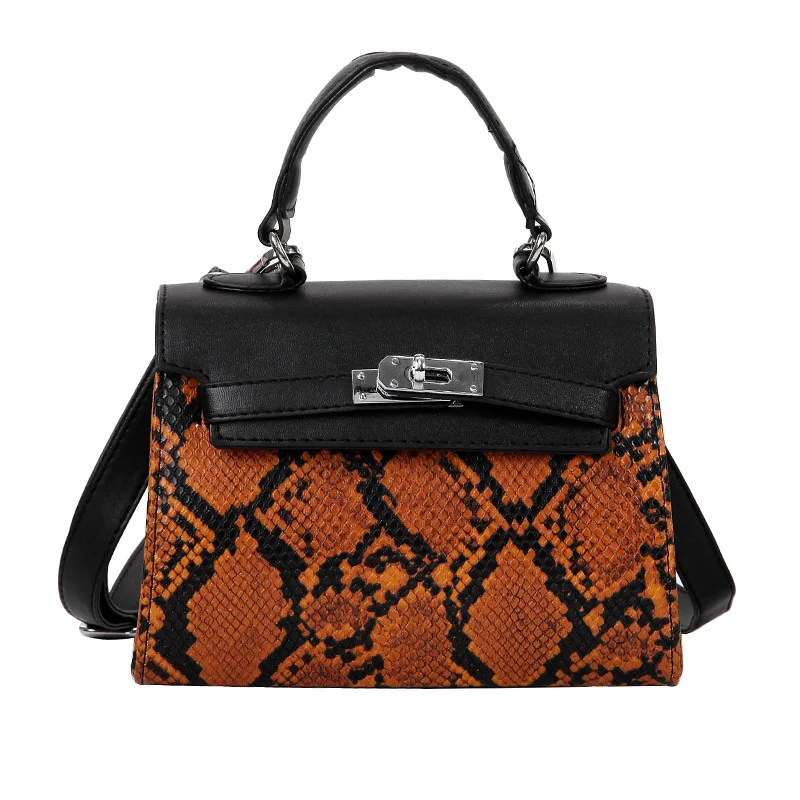 Youda женская сумка со змеиным узором, Модная стильная Большая вместительная женская сумка на плечо, ретро сумка для покупок, Классическая сумка-мессенджер