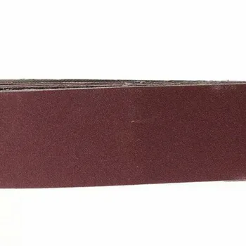 

80/100/120 Grit Sanding Belt Aluminum Oxide Reddish brown Stainless steel
