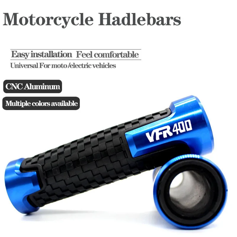 

7/8 "22mm Universal Motorcycle Handle Handlebar Hand Bar Grip For Honda VFR400 VFR 400 1989 1990 1991 1992 1993 1994 1995 1996