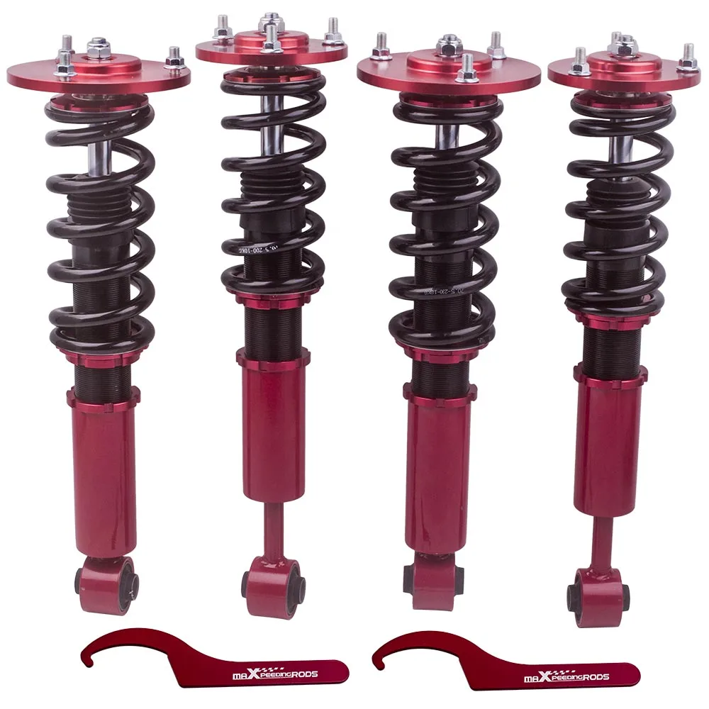 Adjustable Height Coilover Spring Shocks Kit for Ford Expedition 2003