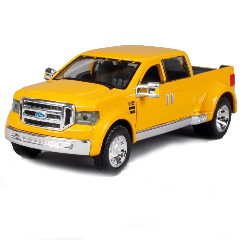 Изысканная коллекция 1:31 Ford F-350 звукосниматель сплава модель, моделирование литой металл модель, расширенный подарок украшения