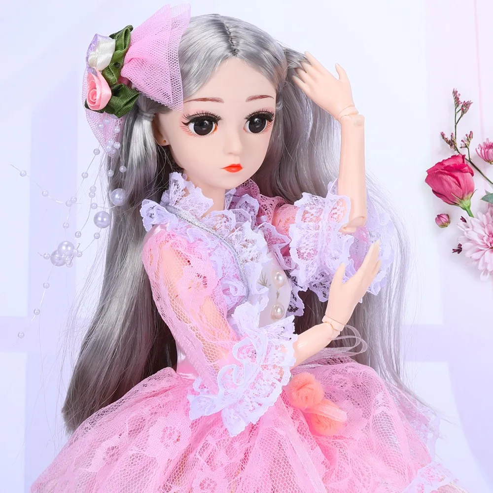 BJD кукла 45 см ручной работы модная длинная юбка наряд повседневная одежда 1/4