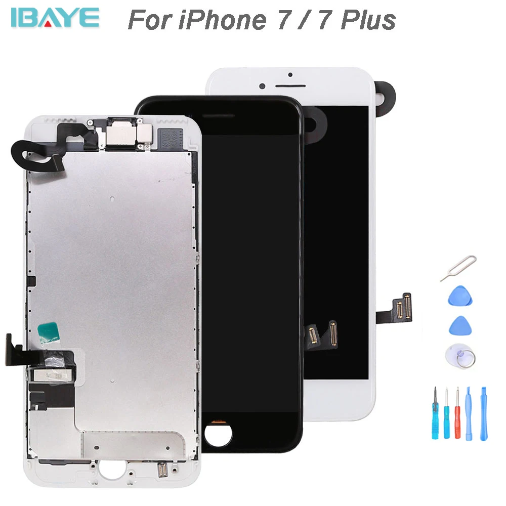 

Full LCD Display For iPhone 7 7 Plus Touch Screen + Front Camera Pantalla For iPhone 7 7P AAA +++