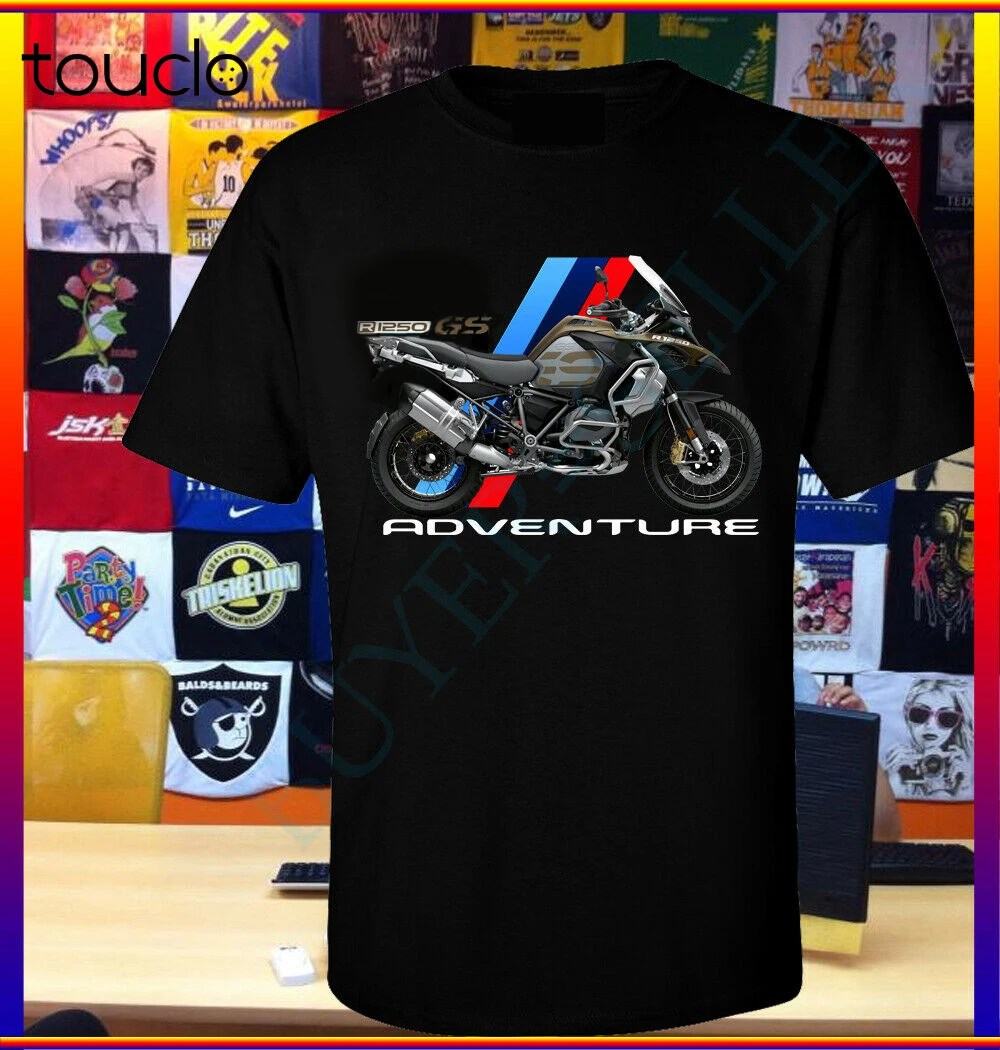 Nuovo Moto Tedesca Motorrad 1250 GS Adventure Prestazioni Da Corsa T shirt  Bike Sport - AliExpress Men's Clothing