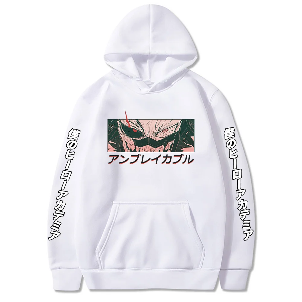 

Anime Hoodie My Hero Academia Kirishima Eijiro Print Cosplay Men Women Sweater Pullover Long Sleeve Casual Sweatshirt 2021 Top