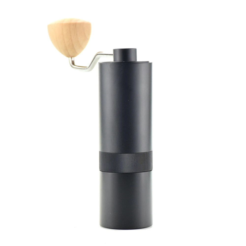 Ручная кофемолка Ecocoffee 25 г алюминиевый черный мини фрезерный станок для кофе