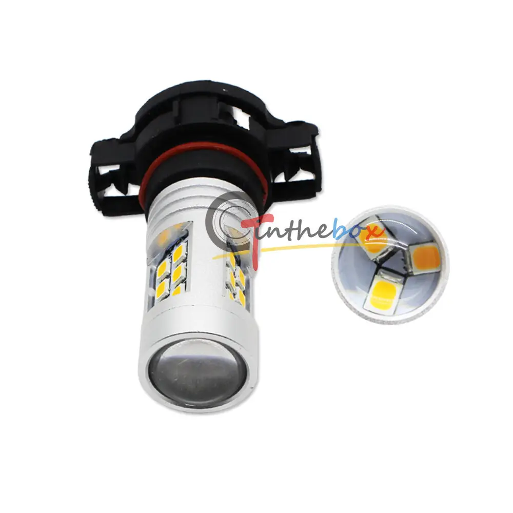 GTinthebox 2x золотой желтый светодиодный Foglight дальнего света лампы для 2007- Chevrolet Silverado 1500