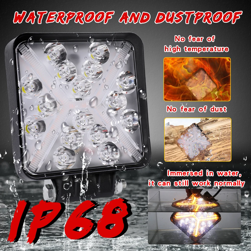 CO LIGHT 9D 4 дюймовая светодиодная балка для внедорожника комбинированный луч