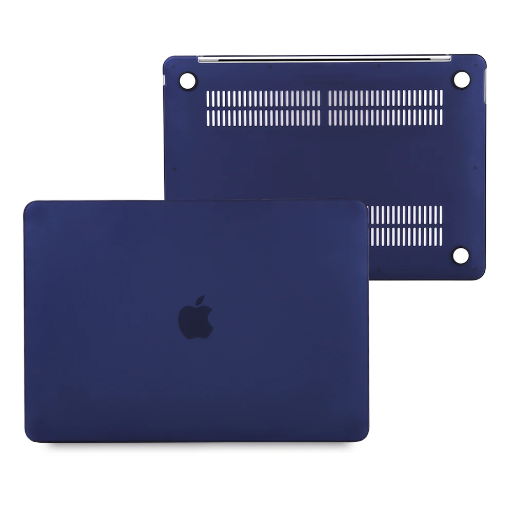 Прорезиненный пластиковый жесткий чехол для Apple MacBook 13 Air retina дисплей Модель A1932/13 15 Сенсорная панель A2159 A1989 A1990 - Цвет: Nary