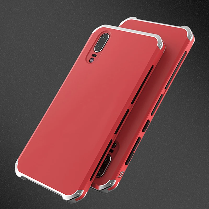Противоударная металлическая рамка P20 Пластиковая Задняя крышка для Huawei