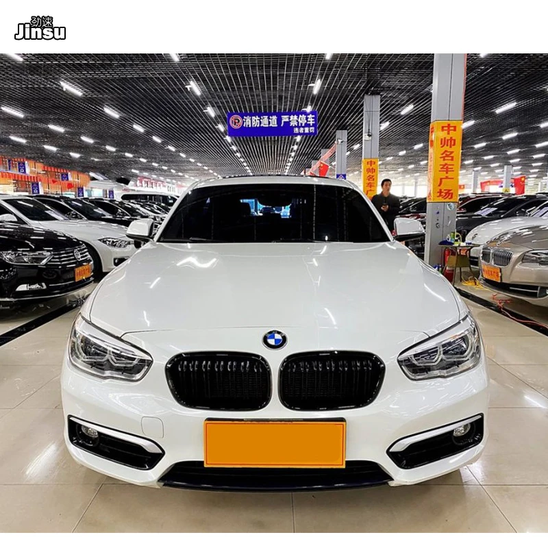 Front Air Intake Grilles For Bmw 1 Series 118i 1i M140i F F21 15 19 Glossy Black Abs Kidney Grille Front Bumper Grill Racing Grills Aliexpress