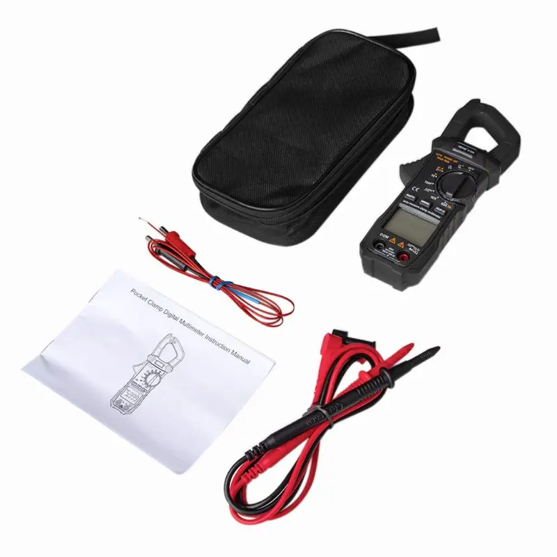 6000 отсчетов True RMS клещи Цифровой мультиметр NCV квадратная волна выходной диод