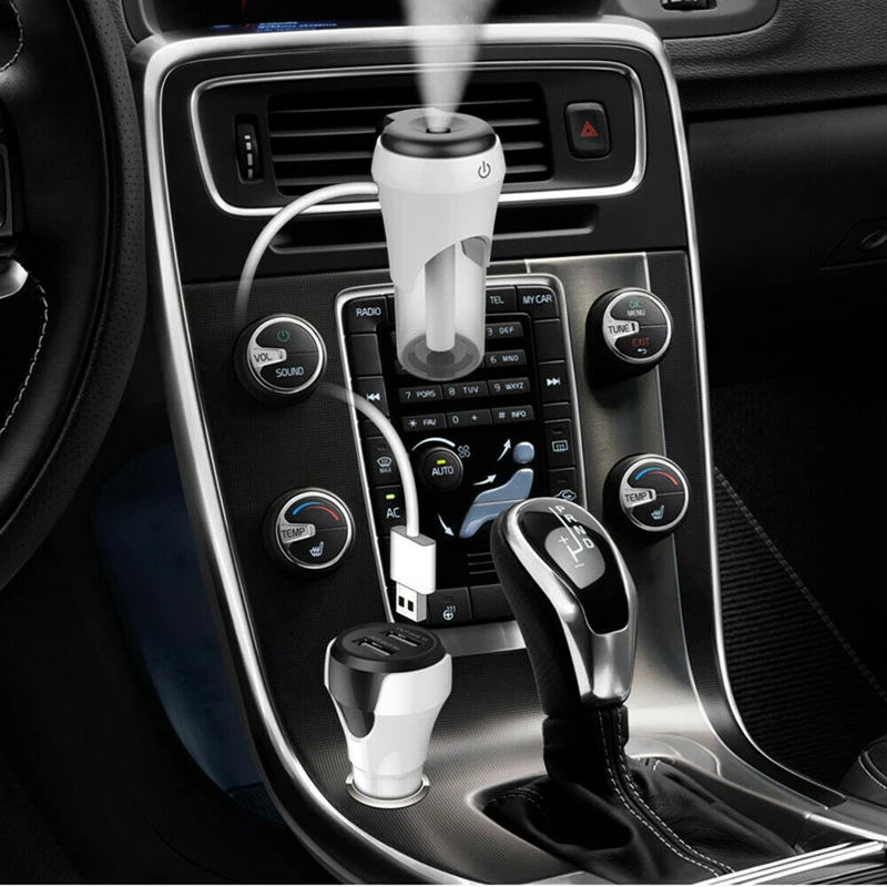 

50ML New Portable Car Air Humidifier Essential Oil Diffuser Mini USB Air Purifier Aromatherapy Diffuser Fogger Mist Maker