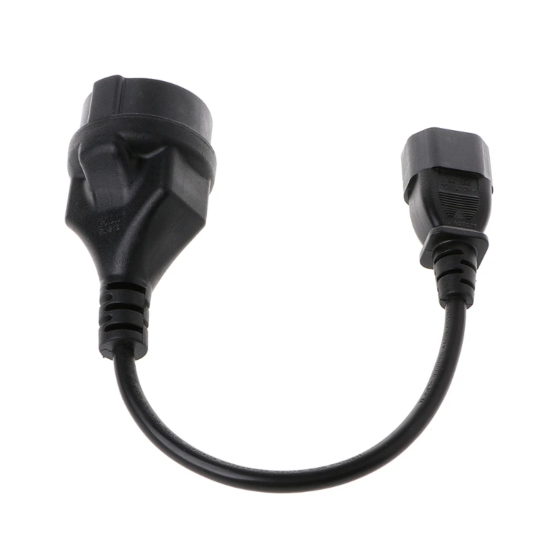 PDU мощность свинца IEC 320 C14 Европейский женский Schuko гнездо адаптера удлинитель Y1QB