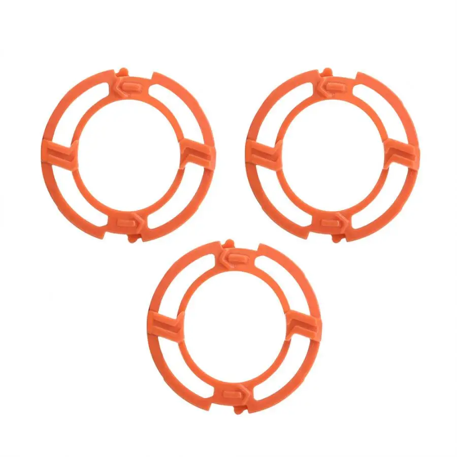 Razor Blade Replacement Hair Clipper Accessories Electric Toothbrush Replacement Parts Air Fryer Bumpers Replacement Tea Kettle Replacement Accessory 3PCS Orange Blade Retaining Rings For Series 7000 9000 RQ12 Shaver Accessories