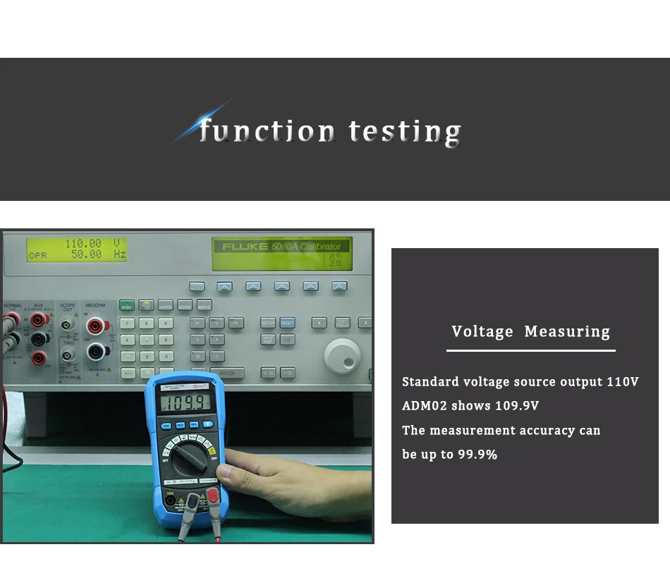 BSIDE Цифровой мультиметр ADM01 ADM02 Многофункциональный AC/DC Напряжение Ток температура Сопротивление Емкость Тестер