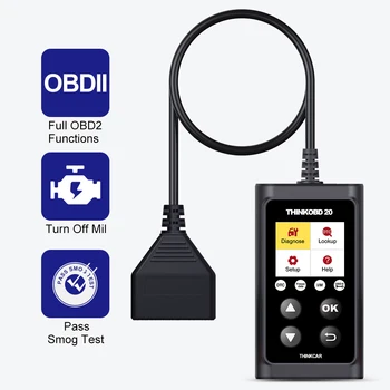 

THINKCAR Diagnostic Tool ThinkOBD 20 OBD2 Scanner Professional for Auto Check Engine Light DTC Lookup OBD 2 Escaner Automotriz