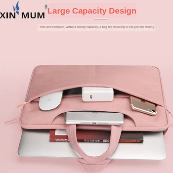 

Laptop Sleeve Bag Notebook Handbag for MacBook Air 13 13.3 A1932 11 12 New Pro 13 15 Retina 15.4 Cover A2159 A2251 For iPad