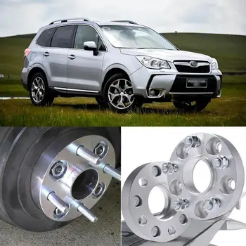 

Auto Wheel Spacer 2pcs 5X100 56.1CB 20mm Thick Hubcenteric Wheel Spacer Adapters For Subaru Series