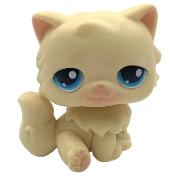 Lps Cat Pet Shop Toys Old Original Siamese Cat 521 Yellow Orange Persian Kitty Cute Blue Eyes Kitten For Girls Collection Buy At The Price Of 4 99 In Aliexpress Com Imall Com