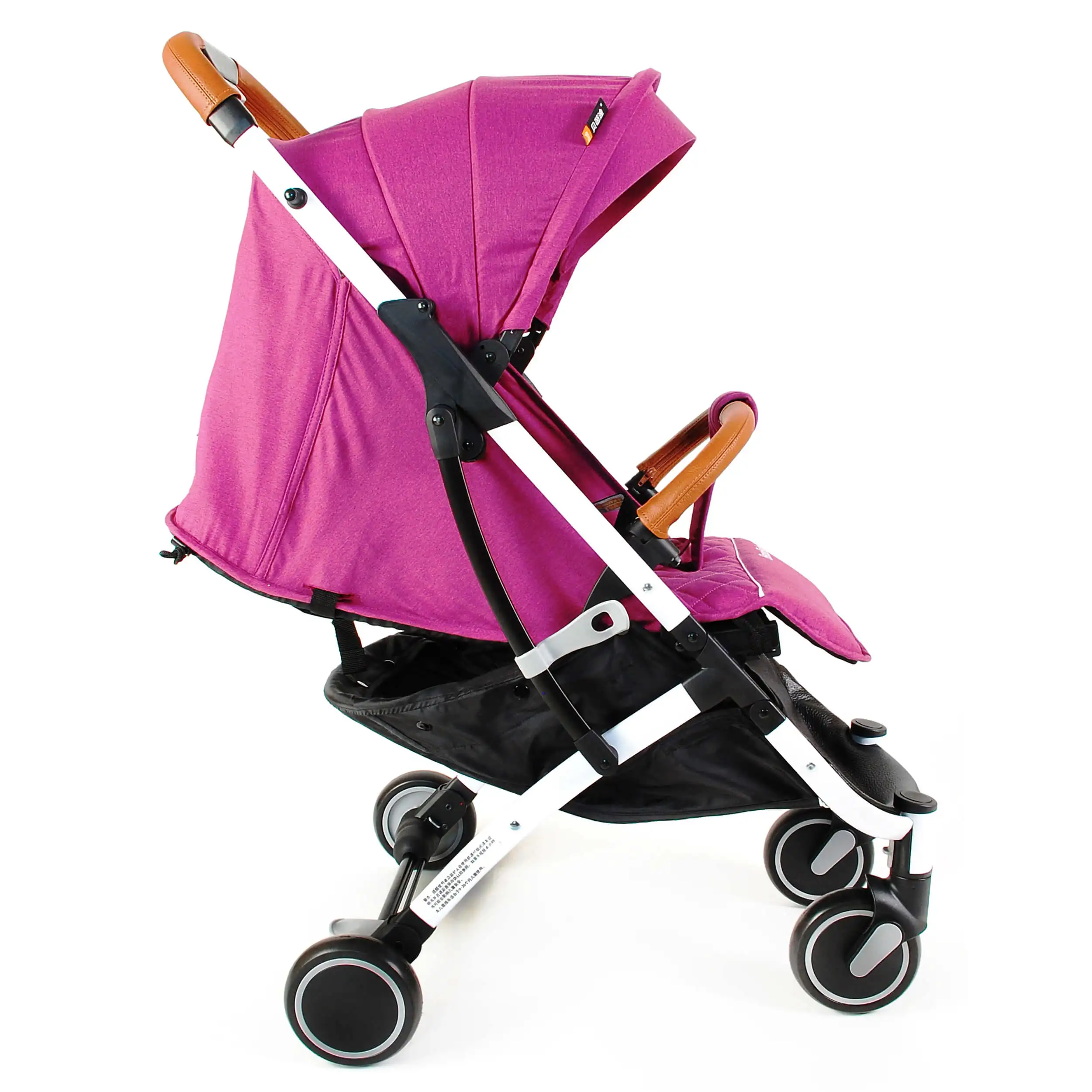 Коляска прогулочная Benebaby D100-1 (WINE) | Мать и ребенок